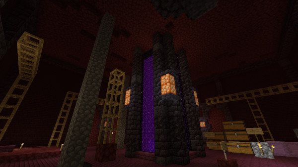 1.16 Nether Hub: Portal design