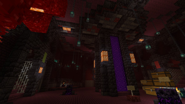 1.16 Nether Hub: Main room finished!